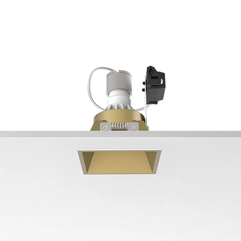 Flos Easy Kap 80 Fixed Square GU10 50W LED Recessed Ceiling Flos Easy Kap 80 Fixed Square GU10 50W LED Recessed Ceiling
