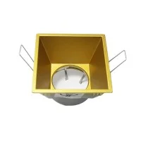 Flos Easy Kap 80 Fixed Quadrato GU10 50W LED Faretto Incasso