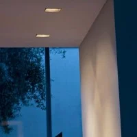 Flos Easy Kap 80 Fixed Quadrato GU10 50W LED Faretto Incasso