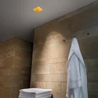 Flos Easy Kap 80 Fixed Square GU10 50W LED Recessed Ceiling
