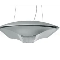 Mizar Aliante Suspension Ceiling Lamp Bi-emission Bianco