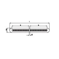 Mizar Aliante Suspension Ceiling Lamp Bi-emission Bianco