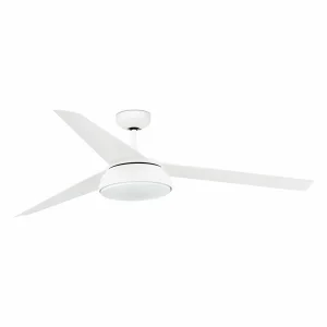 Faro Vulcano ventilatore da soffitto led con telecomando