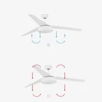 Faro Vulcano led ceiling fan with remote control