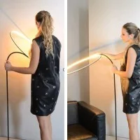 Kundalini Poise LED Ring Light Table Lamp