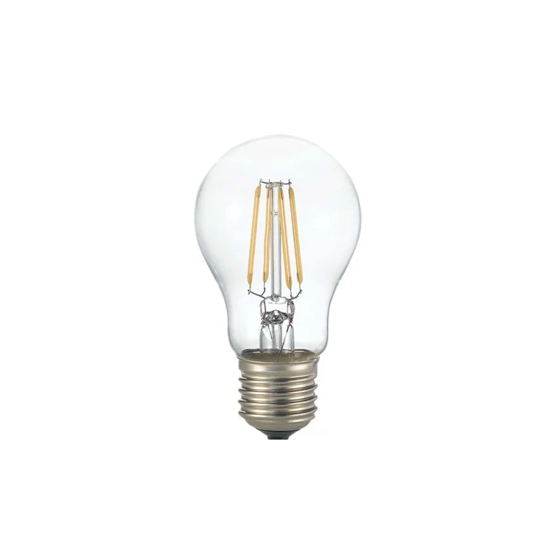 Classic Drop E27 LED A60 Bulb 8W dimmable transparent glass Classic Drop E27 LED A60 Bulb 8W dimmable transparent glass