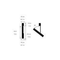Oty Light Pop P12/D led wall and ceiling lamp