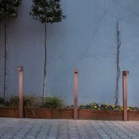 Lombardo Flag 200 paletto led per esterno 100cm IP66