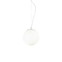 Ideal Lux Mapa Bianco SP spherical suspension lamp