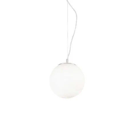 Ideal Lux Mapa Bianco SP spherical suspension lamp