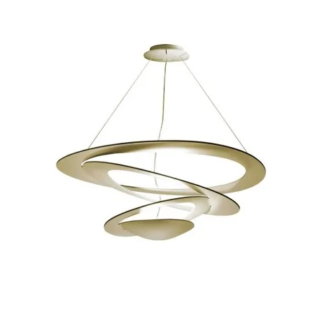 Artemide Pirce led suspension gold