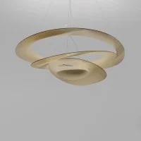 Artemide Pirce led suspension gold