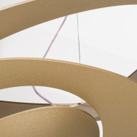 Artemide Pirce led sospensione oro