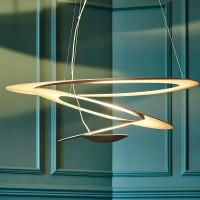 Artemide Pirce led sospensione oro