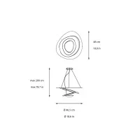 Artemide Pirce Micro led suspension lamp Artemide Pirce Micro led suspension lamp