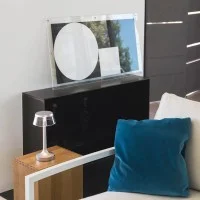 copy of Flos Bon Jour Unplugged LED battery Lamp white