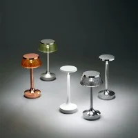 copy of Flos Bon Jour Unplugged LED battery Lamp white