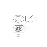 Artemide Pirce Micro led wall lamp Artemide Pirce Micro led wall lamp