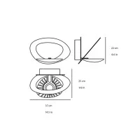 Artemide Pirce wall lamp Artemide Pirce wall lamp