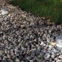 Lombardo Tok 15cm floor bolloard cylinder led for outdoor IP66