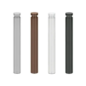 Lombardo Tok 100cm cylinder floor bolloard led for outdoor IP66