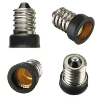 Portalampada Adattatore Convertitore da E14 a E12 lampadina