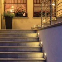Playled Vitrum square plus 12V LED recessed spotlight IP67