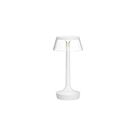 Flos Bon Jour Unplugged lampada ricaricabile bianco-trasparente