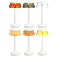 Flos Bon Jour Unplugged rechargeable lamp white-red