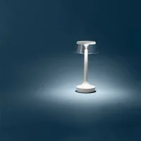 Flos Bon Jour Unplugged rechargeable lamp white-fume