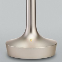 Flos Bon Jour Unplugged lampada ricaricabile cromo opaco-giallo