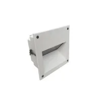 Zumtobel BEGA Outdoor recessed Wall Spotlight 60W White IP65