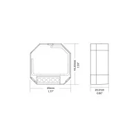 Signal converter from DALI to 1-10V slim Signal converter from DALI to 1-10V slim