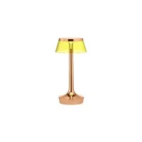 Flos Bon Jour Unplugged lampada ricaricabile rame-giallo