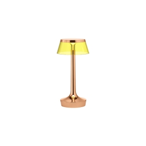 Flos Bon Jour Unplugged lampada ricaricabile rame-giallo