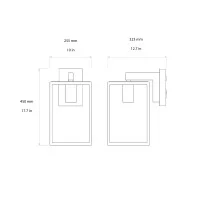 Astro Lighting Box Lantern wall lamp Astro Lighting Box Lantern wall lamp
