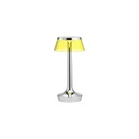 Flos Bon Jour Unplugged rechargeable lamp chrome-yellow