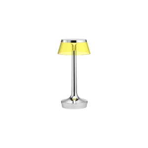 Flos Bon Jour Unplugged rechargeable lamp chrome-yellow