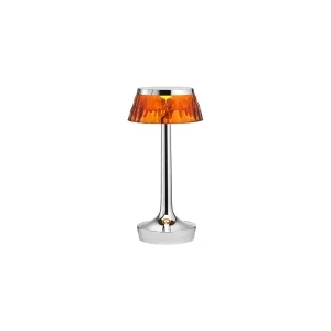 Flos Bon Jour Unplugged lampada ricaricabile cromo-ambra