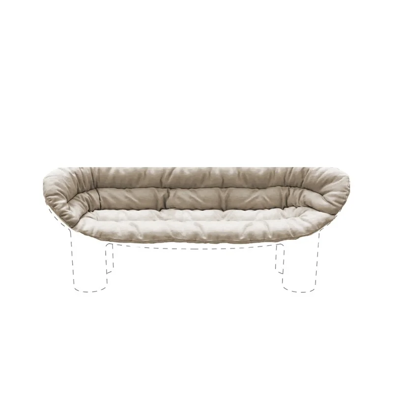 Driade Roly Poly Divano cuscino Lino Barcellona Driade Roly Poly Divano cuscino Lino Barcellona