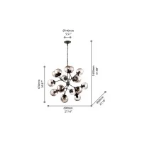 Ideal Lux Kepler suspension lamp