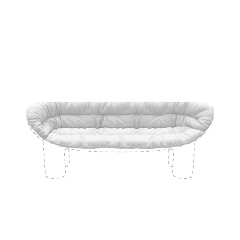 Driade Roly Poly Sofa Acrylic Cipro outdoor cushion