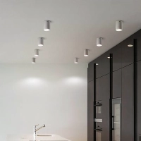 ISYLUCE Spot in Gesso Lampada Plafone da Soffitto GU10 Tondo
