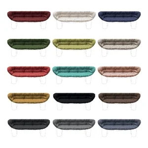 Driade Roly Poly Sofa Cotton Bonifacio cushion