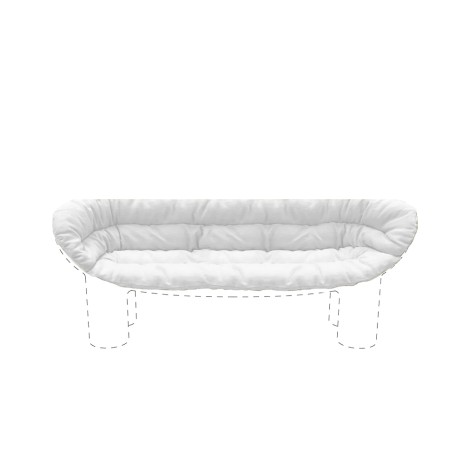 Driade Roly Poly Divano cuscino Cotone Bonifacio