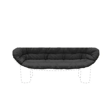 Driade Roly Poly Sofa Cotton Bonifacio cushion