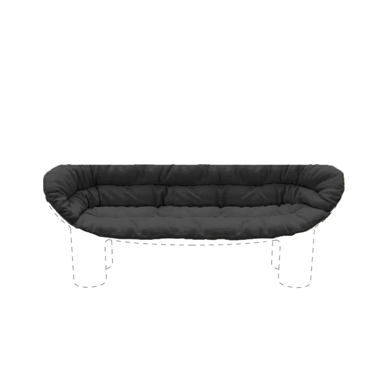 Driade Roly Poly Sofa Cotton Bonifacio cushion
