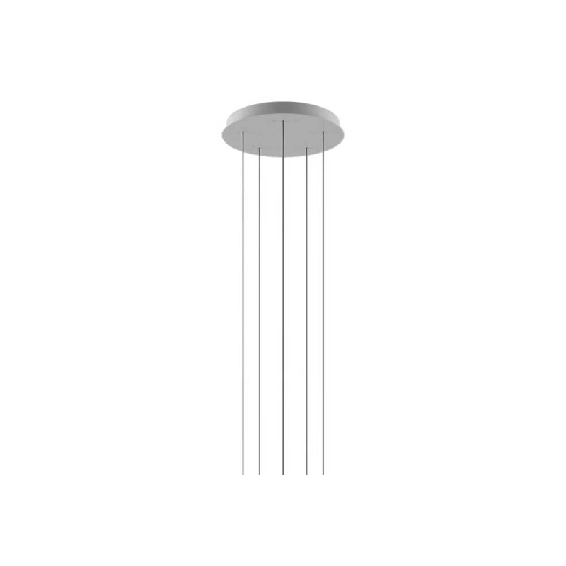 Zafferano rosone per sospensione multipla 5 luci Zafferano rosone per sospensione multipla 5 luci