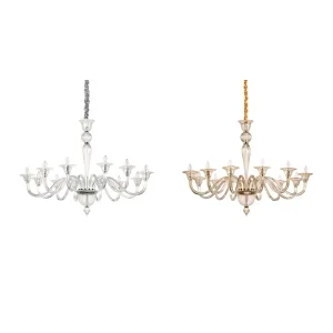 Ideal Lux Brigitta sp12 lampada a sospensione in vetro soffiato