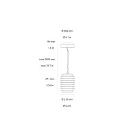 Artemide Slicing lampada a sospensione led
